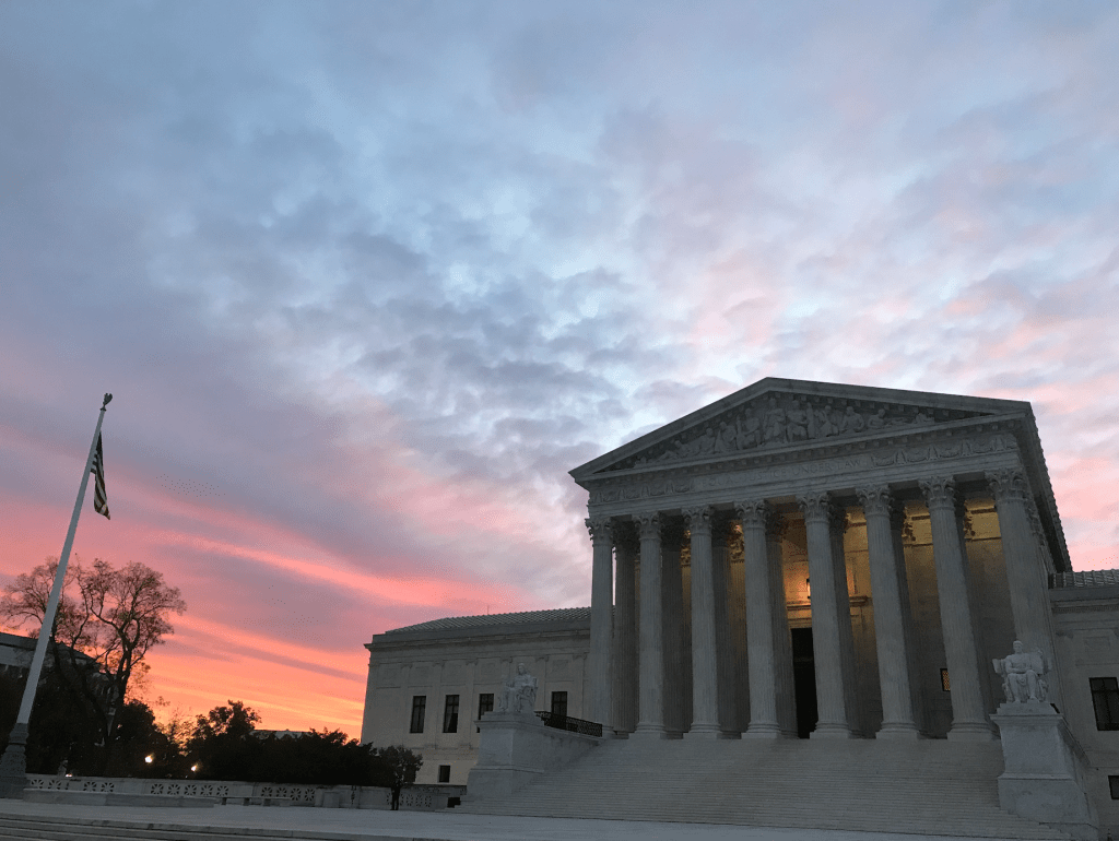 Image: The Supreme Court of the United States. (PC Courtney Douglas)