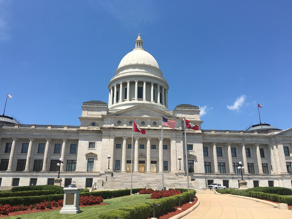 The Arkansas state capitol building. Photo courtesy of Wikimedia Commons.