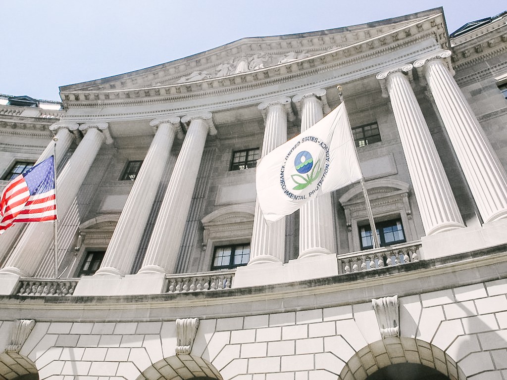 Image of the Environmental Protection Agency building, courtesy of the Natural Resources Defense Council.