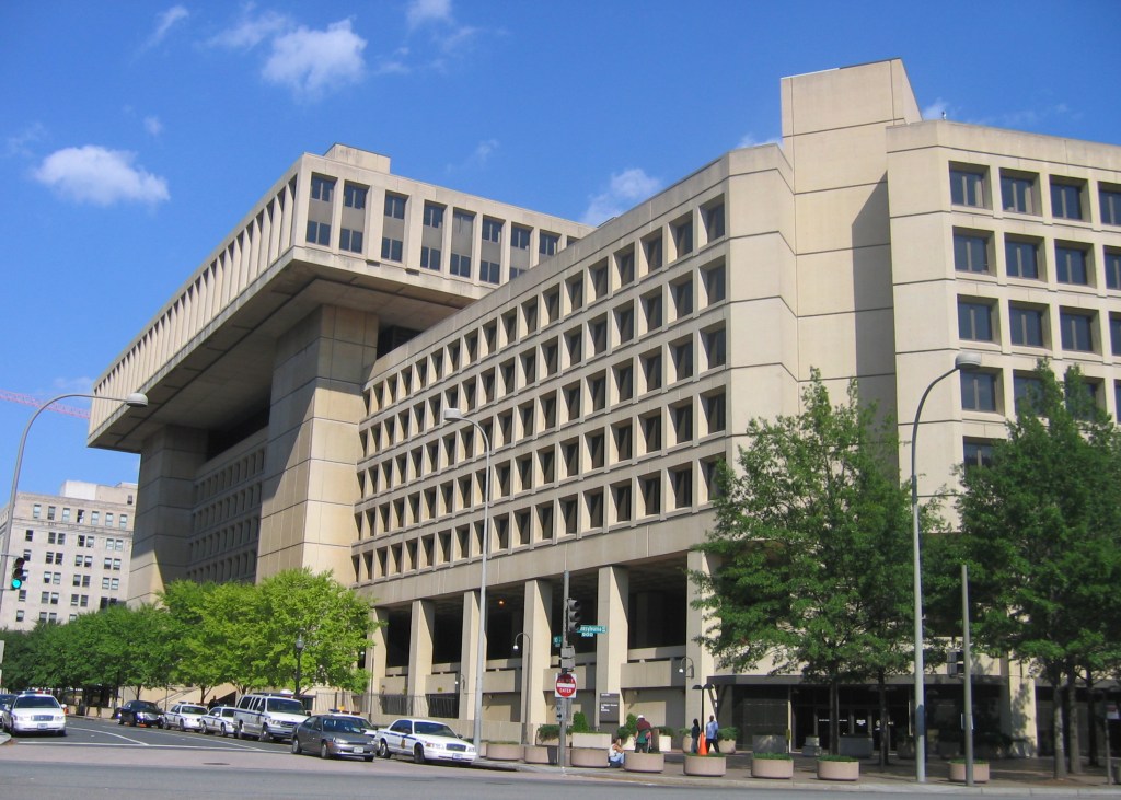 Image: FBI Headquarters. Courtesy of Wikipedia.
