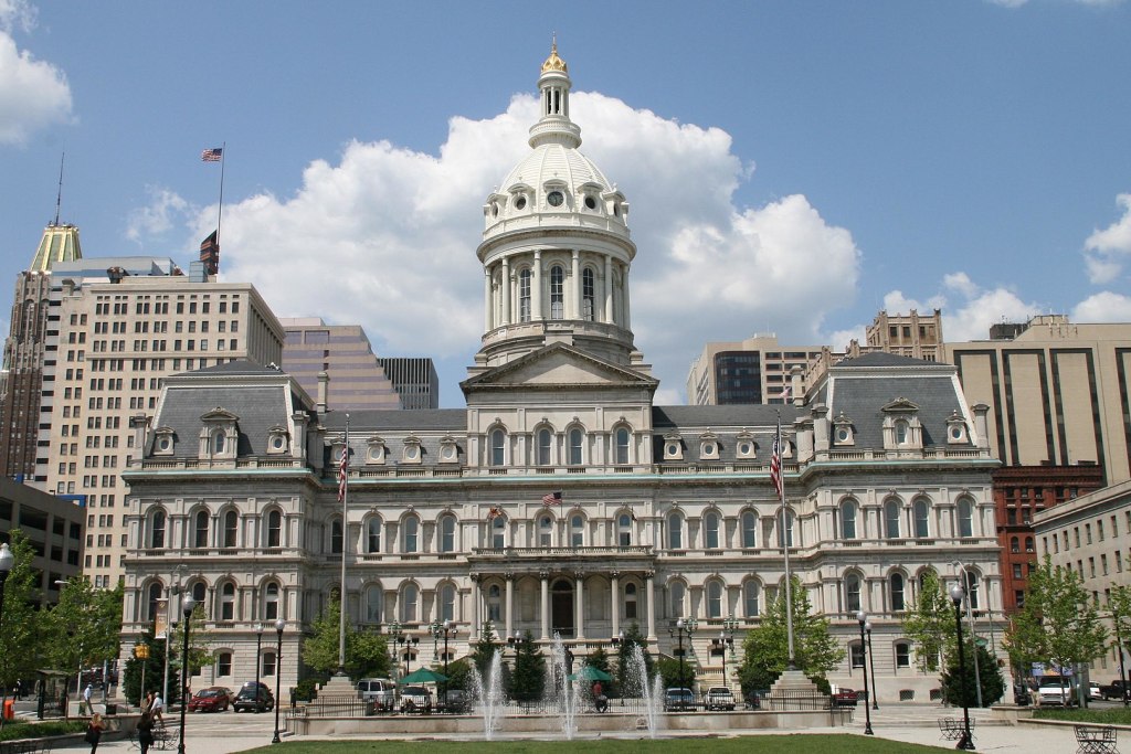 This is an image of Baltimore City Hall