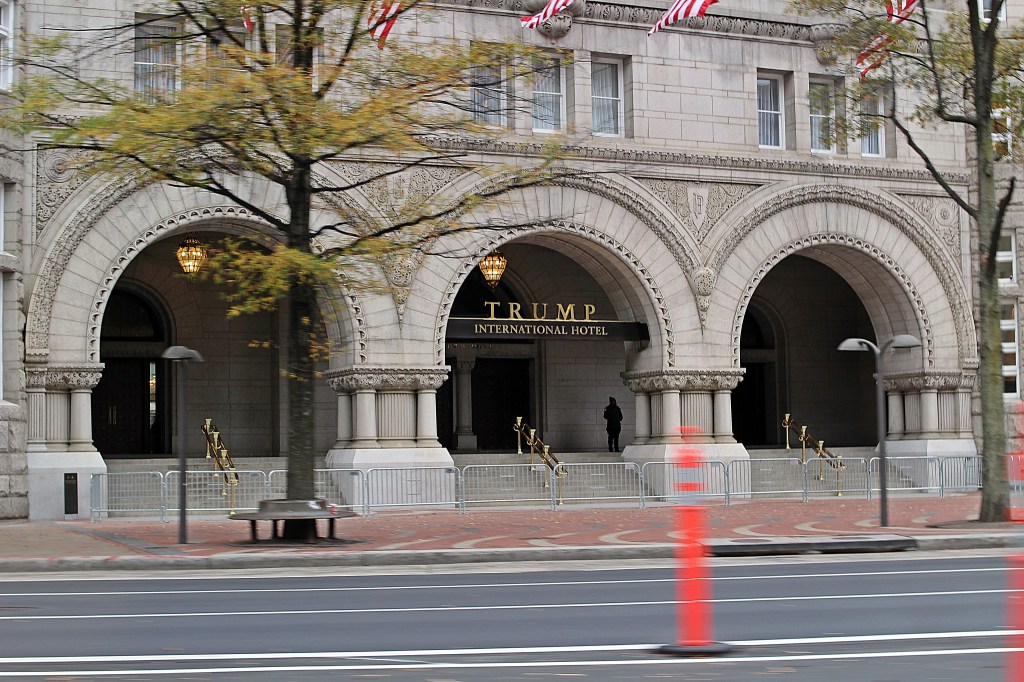 Photo of Trump International Hotel in Washington, D.C. Photo by Ian Morton.
