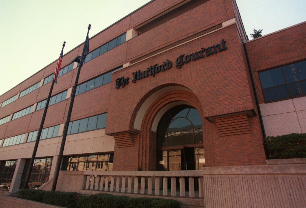 Photo of the Hartford Courant building