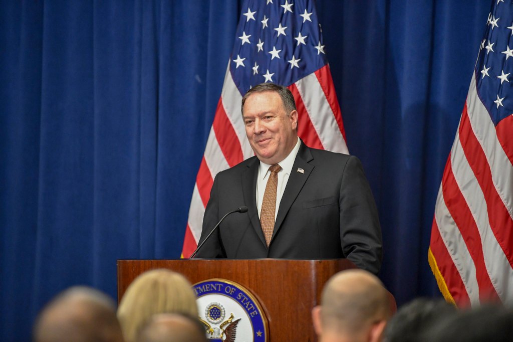 Photo of Secretary of State Mike Pompeo