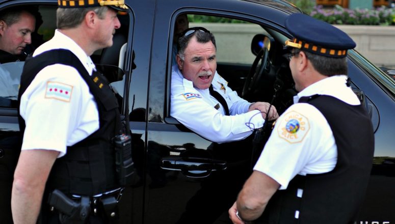 Photo of Chicago police officers