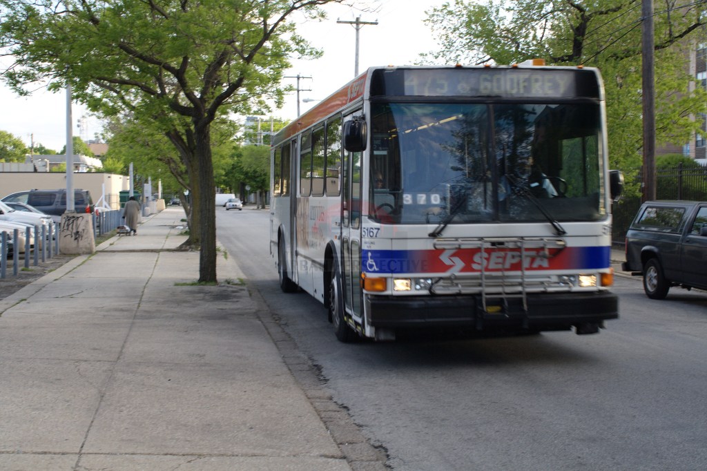 Photo of SEPTA bus