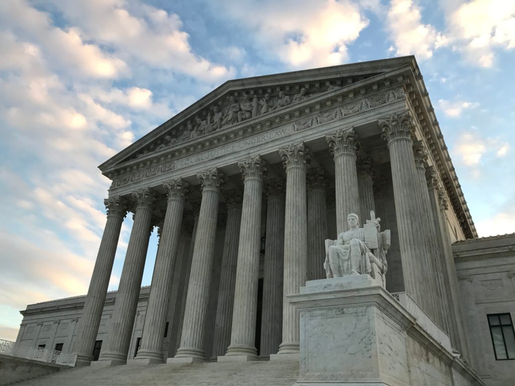 Photo of U.S. Supreme Court - photo by Kelly Horein