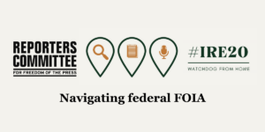 Image card for RCFP at IRE conference