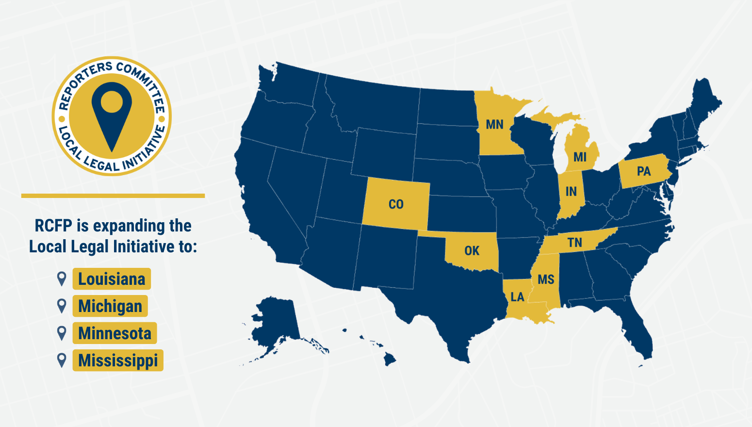The Local Legal initiative in Michigan | The Reporters Committee The Local Legal initiative in Michigan | The Reporters Committee